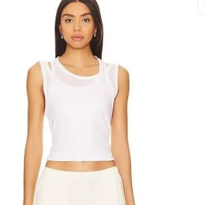 SKIN Worldwide SKIN 
Ellie Asymmetrical Tank large NWT